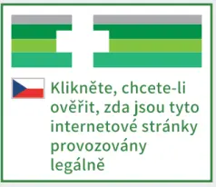 Klikněte, chcete-li ověřit, zda jsou tyto internetové stránky provozovány legálně
